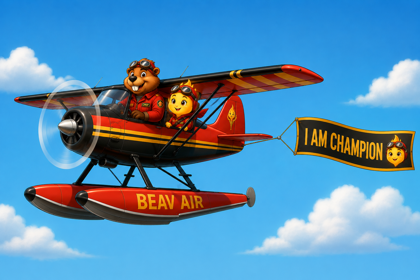 Beav Air — I AM CHAMPION